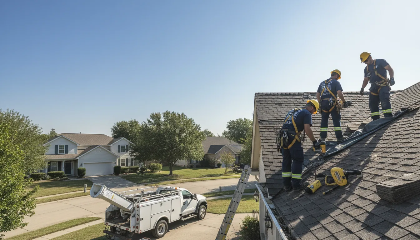 Storm Damage Roof Repair in Napavine, WA